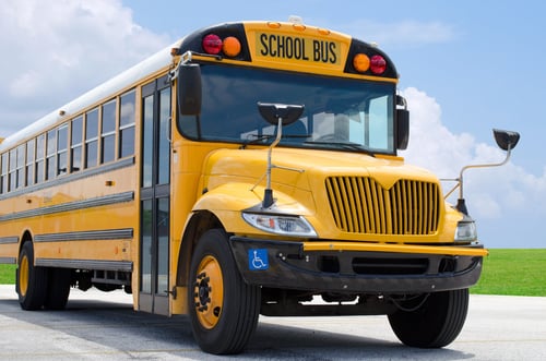 School bus stock