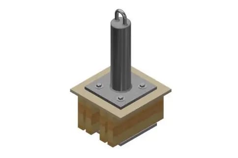 Wood Structure Mount Roof Anchor