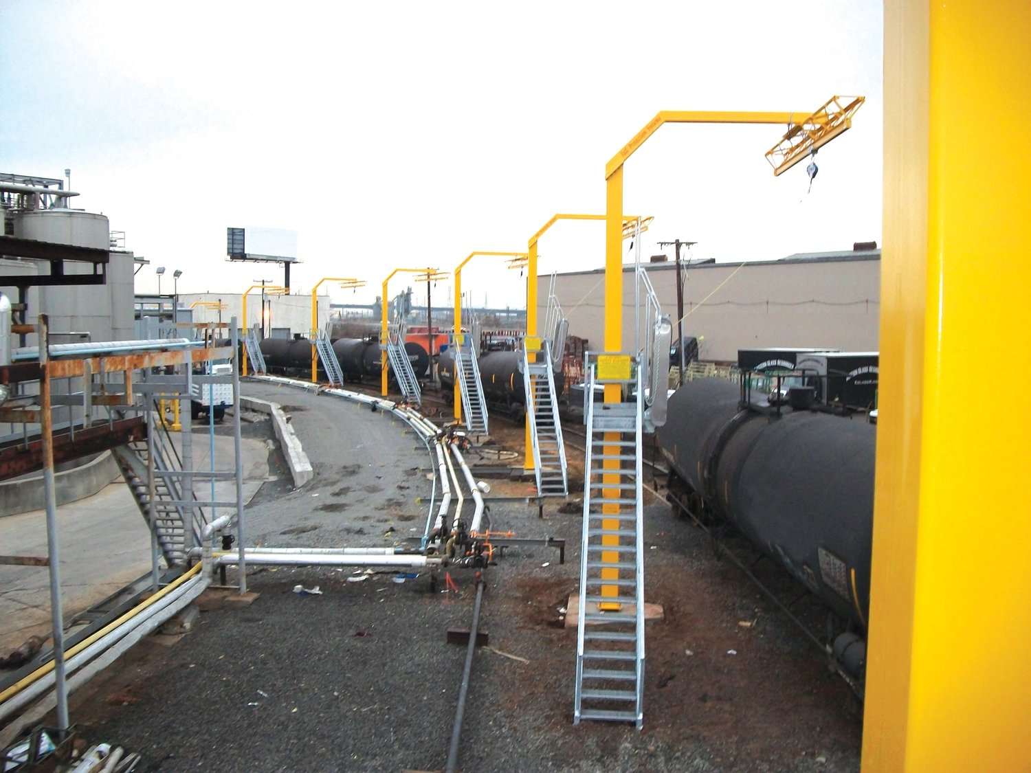 loading platforms stairs and gangways