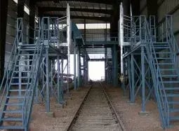 loading platforms stairs gangways