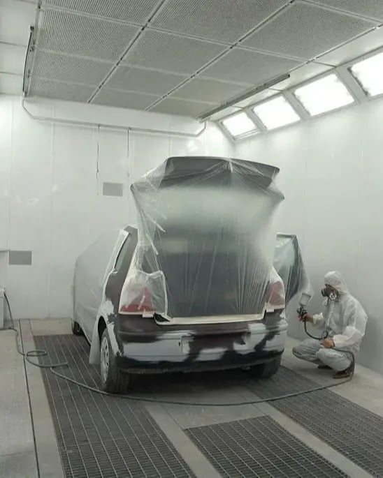 paint booth body shop