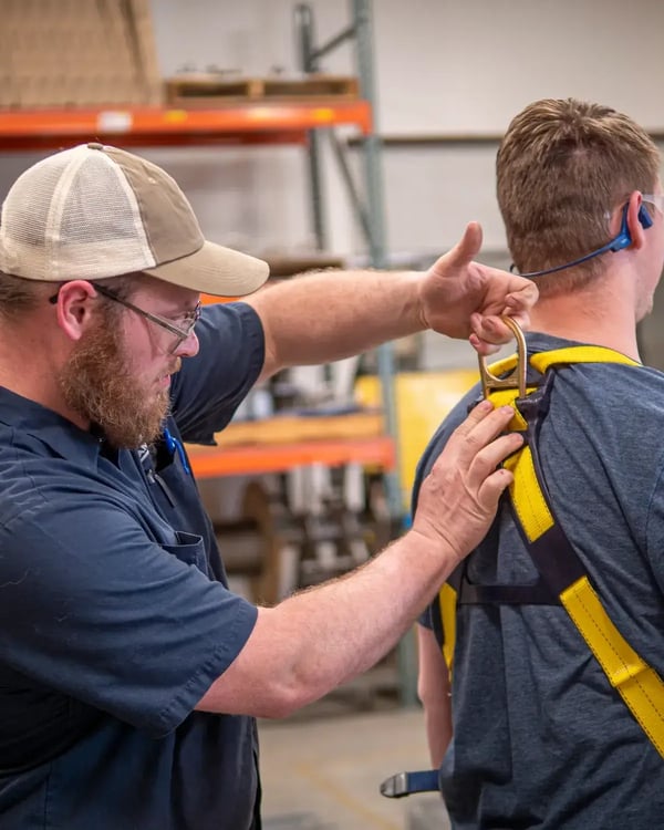 PPE Checking Harness - portrait