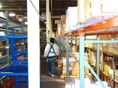 warehousing and conveyor
